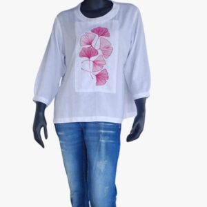 Pink Fan Shaped Flowers